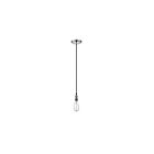 Mini Suspendu Nuvo Lighting 60-5405 1-Lumière Série Vintage Nickel Poli