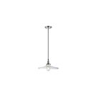 Luminaire Suspendu Nuvo Lighting 60-5407 1-Lumière Série Vintage Nickel Poli