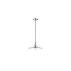 Luminaire Suspendu Nuvo Lighting 60-5409 1-Lumière Série Vintage Nickel Poli