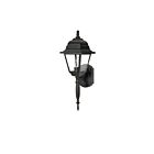 Applique Murale Extérieur Nuvo 60-542 1-Lumière Briton Noir Texturé