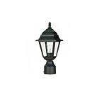 Lampe sur poteau extrieur Nuvo Lighting 60-548 1-Lumière Série Briton Textured Black