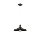 Luminaire Suspendu Nuvo Lighting 60-5509 1-Lumière Série Vintage Bronze Rustique