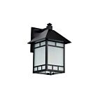 Lanterne murale extrieur Nuvo Lighting 60-5602 1-Lumière Série Drexel Pierre noire