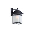 Lanterne murale extrieur Nuvo Lighting 60-5603 1-Lumière Série Drexel Pierre noire
