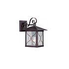 Lanterne murale extrieur Nuvo Lighting 60-5612 1-Lumière Série Vega Bronze Classique