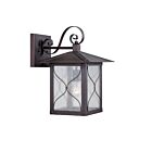 Lanterne murale extrieur Nuvo Lighting 60-5613 1-Lumière Série Vega Bronze Classique