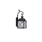 Lanterne murale extrieur Nuvo Lighting 60-5622 1-Lumière Série Wingate Textured Black