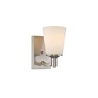 Vanité Nuvo 60-5821 1-Lumière Laguna Nickel Brossé