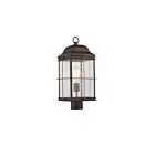 Lampe sur poteau extrieur Nuvo Lighting 60-5835 1-Lumière Série Howell Bronze