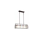 Luminaire Suspendu Nuvo Lighting 60-5854 4-Lumière Série Lake Bronze
