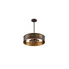 Luminaire Suspendus Nuvo Lighting 60-5894 4-Lumière Série Kettle Laiton patin̩