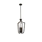 Luminaire Suspendu Nuvo Lighting 60-5976 4-Lumières Série Laguna Bronze Forest