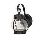 Applique Murale Extérieur Nuvo 60-632 1-Lumière Noir Texturé