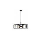 Suspendus à tige Nuvo Lighting 60-6416 Payne 5-lumières 300w bronze de minuit