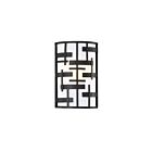 Applique murale Nuvo Lighting 60-6431 Lansing 2-lumières 120w noir texturé