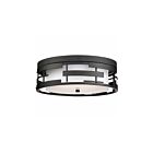 Plafonnier Nuvo Lighting 60-6434 Lansing 3-lumières 180w noir texturé