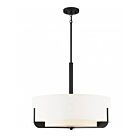 Suspendus à tige Nuvo Lighting 60-6544 Frankie 4-lumières 400w bronze vieilli