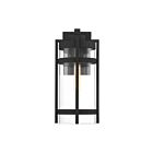 Grande lanterne extérieure Nuvo Lighting tofino 60-6573 1-lumière 60W noir texturé