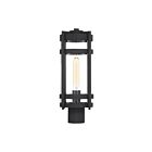 Lanterne de poteau extérieure Nuvo Lighting tofino 60-6575 1-lumière 60W noir texturé