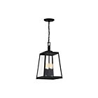 Lanterne suspendue extérieure Nuvo Lighting halifax 60-6584 4-lumières 240W noir mat