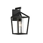 Lanterne moyenne extérieure Nuvo Lighting hopewell 60-6592 1-lumière 60W noir mat