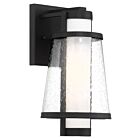 Petite lanterne extérieure Nuvo Lighting anau 60-6601 1-lumière 60W noir mat