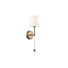 Applique murale incandescent Nuvo Lighting olmsted 60-6687 1-lumière 60W laiton bruni