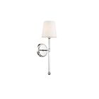 Applique murale incandescent Nuvo Lighting olmsted 60-6688 1-lumière 60W nickel poli