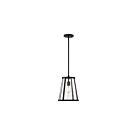 Suspendu à tige Nuvo Lighting bruge 60-6699 1-lumière 100W noir mat