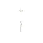 Mini suspendu à cordon Nuvo Lighting 60-6866 Spyglass 1-Lumière 60W Nickel poli