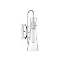 Applique murale Nuvo Lighting 60-6867 Bahari 1-Lumière 60W Nickel poli