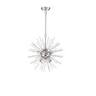 Chandelier sur chaîne Nuvo Lighting cirrus 60-6993 8-lumières 480W nickel poli