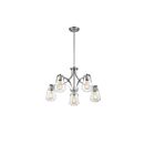 Chandelier sur tige Nuvo Lighting 60-7115 Skybridge 5-Lumières 300W Nickel brossé