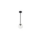 Suspendus à tige Nuvo Lighting 60-7131 Axis 1-Lumière 60W Noir mat