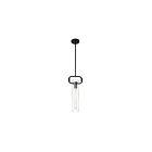 Suspendus à tige Nuvo Lighting 60-7153 Teresa 1-Lumière 60W Noir mat