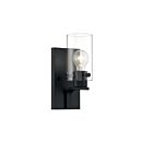 Vanité Nuvo Lighting 60-7271 Sommerset 1-Lumière 60W Noir mat