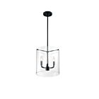 Suspendus à tige Nuvo Lighting 60-7277 Sommerset 3-Lumières 180W Noir mat