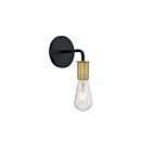 Applique murale Nuvo Lighting 60-7341 Ryder 1-Lumière 60W Noir