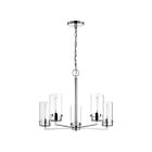 Lustre Nuvo Lighting Intersection 60-7635 300W 5 lumières nickel poli
