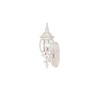 Applique Murale Extérieur Nuvo 60-885 1-Lumière Central Park Blanc