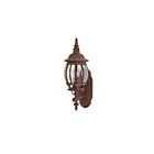 Applique Murale Extérieur Nuvo 60-886 1-Lumière Central Park Bronze Antique