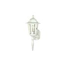 Applique Murale Extérieur Nuvo 60-985 1-Lumière Cornerstone Blanc