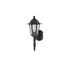 Applique Murale Extérieur Nuvo 60-987 1-Lumière Cornerstone Noir Texturé