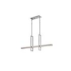 Luminaire Suspendu Nuvo Lighting 62-136 2-Lumières Série Frame Nickel Brossé