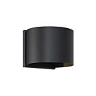 Applique murale LED Nuvo Lighting lightgate 62-1464 1-lumière 5W noir