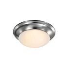 Plafonnier LED à verrouillage rotatif Nuvo Lighting 62-1563 19W nickel brossé