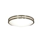 Plafonnier LED, température CCT au choix Nuvo Lighting 62-1638 39W nickel brossé