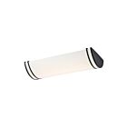 Plafonnier linéaire LED, température CCT au choix Nuvo Lighting 62-1739 26W noir mat