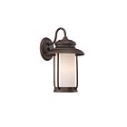 Applique Murale Extérieur Nuvo62-631 LED 1-Lumière Bethany Bronze Acajou