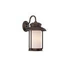 Applique Murale Extérieur Nuvo62-632 LED 1-Lumière Bethany Bronze Acajou